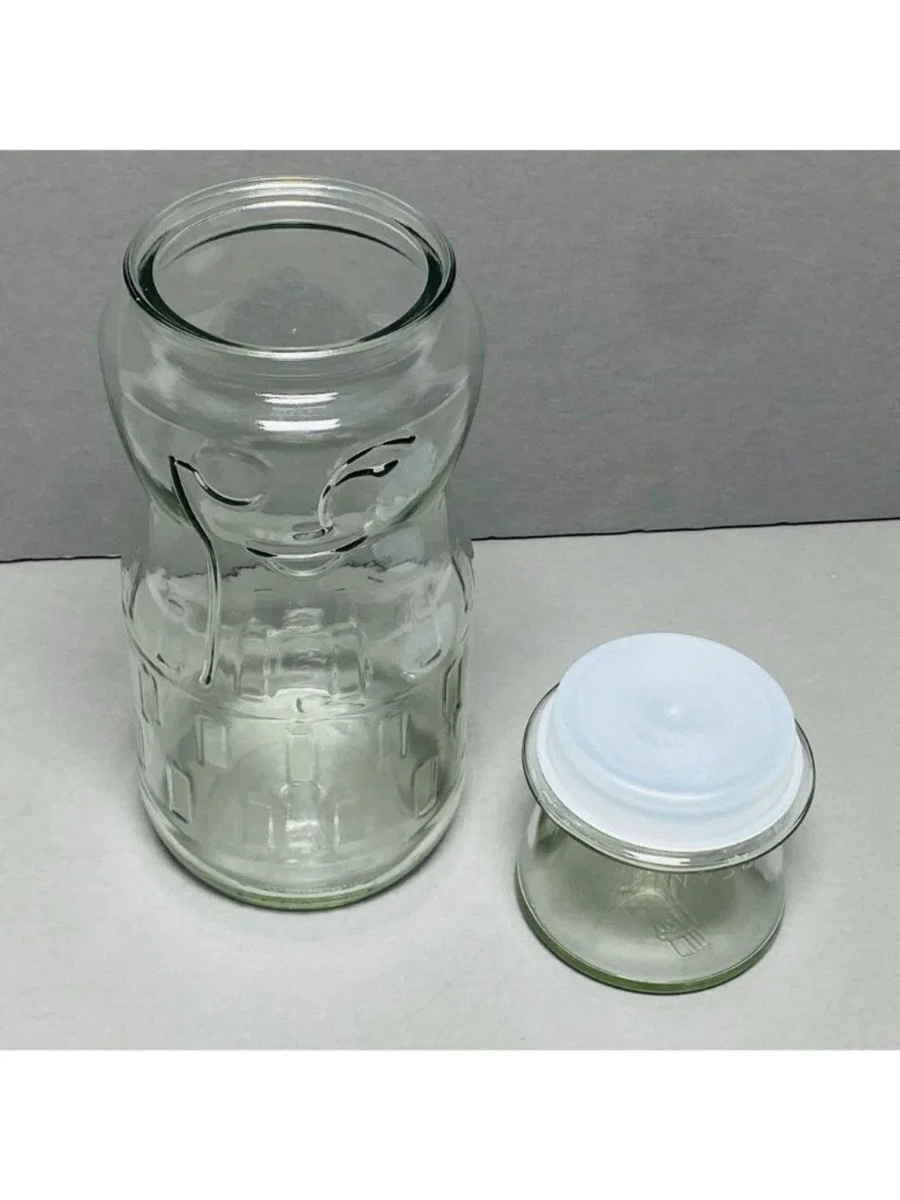 Planters clear glass
